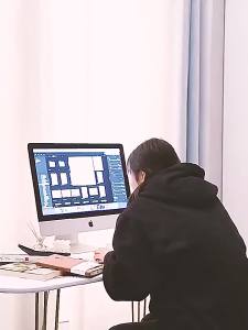 Pc Stand Table Stand Laptop Riser Laptop Table Stand Solid Wood Monitor Elevated Rack Desktop Computer with Drawer