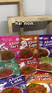 PJ- PROMO Hemat Seru Dapat 2 pcs Dua Abon MPASI Abon Bayi 6+ 8+ bulan Non MSG