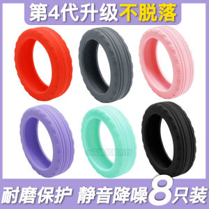 Luggage Wheel Protection Cover Rubber Silicone Suitcase Handle Carryon Bag Replacement O-Ring Universal Wheel Accessories