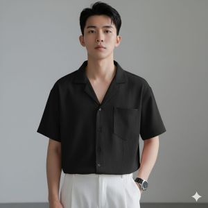 Kemeja Hawaii Kemeja Lengan Pendek Kemeja Casual Kemeja Hawaiian Shirt