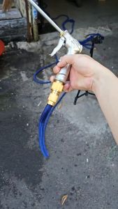 Cút Nối Nhanh Ống Nước 2 Đầu Đực Có Khoá Khớp Nối Nhanh Ống Nước Tích Hợp Khóa Mở Nước