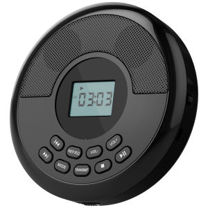 Discman bluetooth portable cd player rechargeable with speakers and USBwalkman cd player with bluetooth transimitting