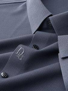 U Mens Long Sleeve Casual Shirt Easy Care Business Spring Autumn No Ironing Required Fashionable City Style All Seasons