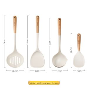 CMGF | Heat Resistant Non-Stick Kitchen Spoon Large Size
