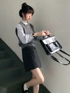 CHOUXIE | Elegant OOTD Set Dress for Early Autumn