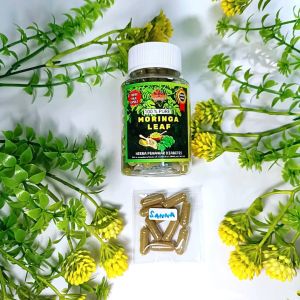 Kapsul moringa daun kelor 100 % asli Handmade Pejuang Kota Herbs