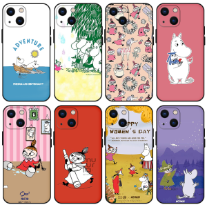 Mummin Family Yana199006 Cute Cartoon Silicone Phone Case Full Edge Protection for  7/8Plus XR Womens Style Comprehensive Protection