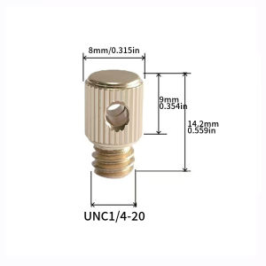 4PCS Lanyard ScrewsHand Screwed Eye ScrewsSports Digital Camera Accessories With Lanyard Holes1/4 SLR Camera Eye Screws