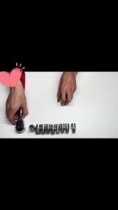8-32mm 1/2 Short Socket Hexagonal Socket Heavy Duty Thickened Socket Set Pneumatic Wrench Maintenance Hand Tool Car Repair Tools