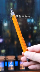 6-in-1 Pen Ruler Tool Screwdriver Measurement Screen Stylus Stationery Water Level Meter