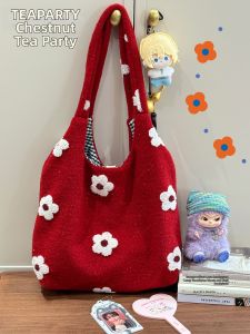 KDMILD | Boutique Stylish Faux Fur Tote Large Capacity Commuter Bag