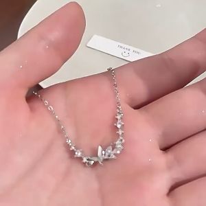 【Pharaoh🎀COD】Gelang Kupu-kupu Zirkon Bertatahkan Mikro Gelang Sederhana Perhiasan Tangan Sahabat Terbaik Ceruk Wanita
