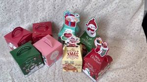 🍡🍡 กล่องของขวัญ กล่องคริสมาส กล่องการ์ตูน ใส่ขนม คุกกี้