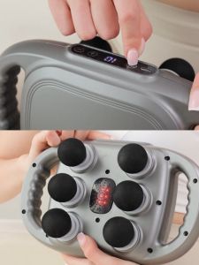 【Malaysia Ready Stock】Six Heads Fascia Tool 6头深层按摩器High-frequency V-ibration Deep Massager Device for Shoulder Waist Back Leg Body Muscle Relaxation