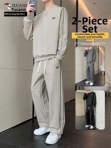 TUCANO | Casual Outfit Set Men New Loose Large Size Round Neck