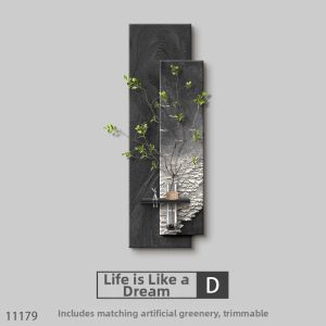 RUIBAHAO | Entrance Opposite Door Large White Wall Decoration Stereoscopic Painting