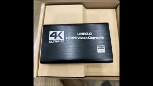 Bộ Chuyển HDMI to USB 3.0 Video Capture Card 1080P 60FPS Tích Hợp Cổng Micro và Cổng Tai Nghe - Hỗ Trợ Live Stream Ghi Hình