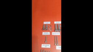 Baut Rangka Body F1ZR & Kunci L Stainless Steel 304