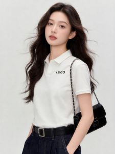 SHANCHEN | Embroidery Logo Customizable Polo Shirts Ice Silk