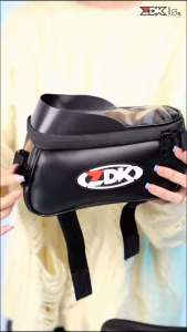 Túi ZDK S5 gắn sườn xe đạp có màn PU cảm ứng điện thoại chất liệu vải da PU cao cấp form đẹp có vành nhựa