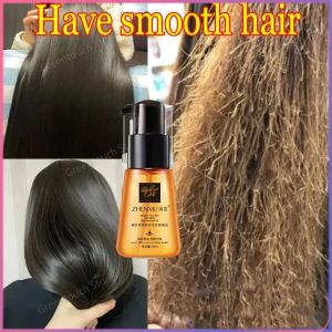 Leave-in Hair Oil Frizz Treatment Hair Oil Anti-frizz for women Dry and frizzy hair ends Repair Damage Serum 70ml Hair Conditioner Essence Oil Smoothing Moisturizing Improve Perm Hair Dye Hair Straightener Care Oil Hair Curler hair treatmentnt