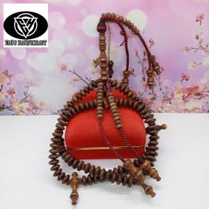 Tasbih tijani kayu kelor Jawa asli