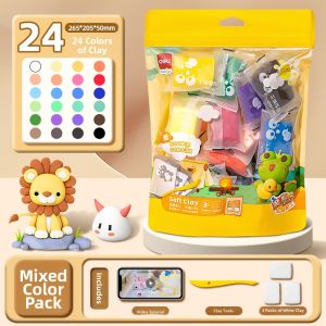 Deli | Ultra-Light Non-Toxic Non-Stick Childrens Modeling Clay