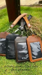 Name Tag ID CARD HOLDER PU LEATHER