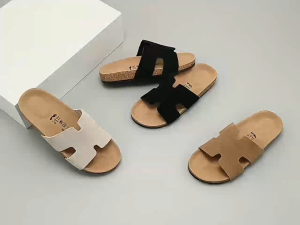 High-quality Water FIsh fashionable versatile womens slip-on slippers (shoe box) Size: 36-40