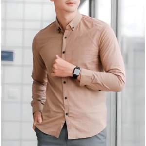 KEMEJA PRIA BOYI TOP MAN PIETER LENGAN PANJANG CASUAL FORMAL OXFORD FLANEL Kemeja Polos Lengan Panjang Slimfith