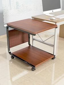 Pc Stand Computer Host Bracket Pc Stand Computer Host Shelf Portable Computer Host Bracket Office Home Printer Wheeled Chassis Storage Bracket