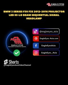 BMW 3 SERIES F30 F35 2012-2016 PROJECTOR LED HI-LO BEAM SEQUENTIAL SIGNAL HEADLAMP