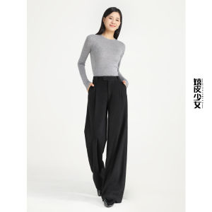 HIPPIE MISS | Harem Pants for Pear-Shaped Casual Black