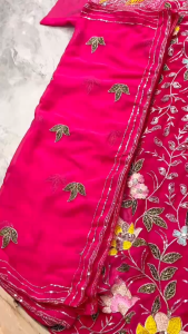 [PRE-ORDER] Semistitched Fox Georgette Lengha (10-15days delivery)