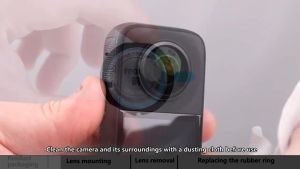 Pelindung Lensa Tempered Glass Insta360 X3 Sticky Lens Guard Panoramic Insta X3