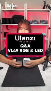 ULANZI VL-49 Lampu LED Mini Video Light for Camera Smartphone HP