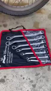 7 ชิ้น ชุดประแจรวม ประแจ 2 แหวนข้าง และ 2 แหวนคู่ เครื่องมือช่าง EURO KING TOOLS