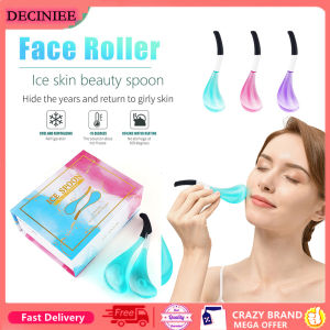 DECINIEE Facial Ice Globes Facial Skin Beauty Spa Cooling Globe Massage Ball Face Care Removing edema Cryo Freeze Spoon