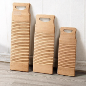 JXinJie | Convenient Durable Wood Washboard For Baby Clothes