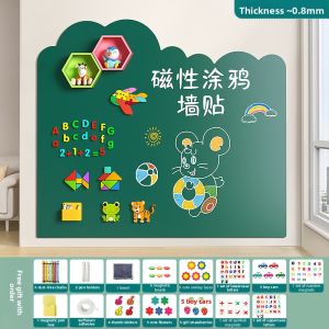 TONGMUXING | Magnetic Writing Board Creative Children-friendly Drawing Learning Dust-free Removable