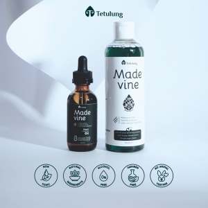 Perawatan Rambut Rontok dan Ketombe Madevine Hair Oil dan Shampoo Bisa Bayar di Tempat