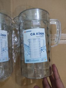 Ca kính có lọc 1500ml 1800ml bình đựng nước có lõi lọc tiện dụng hàng cao cấp việt nhật