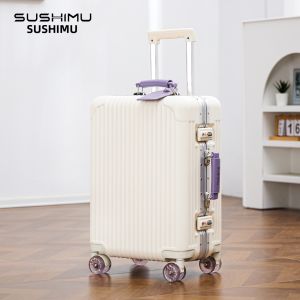sushimu | Aluminum Framed High Appearance Luggage 24 Inch