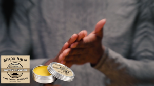 EAST MOON Beard Balm 60G Helps Soften and Smooth Beard Supports Styling and Hold For All Beard Types Non Greasy For Daily Men Grooming Beard Care Balm
