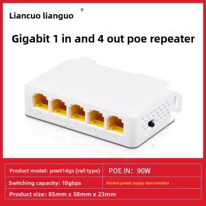 LIANGUO | Waterproof POE Splitter Ethernet Extender 1 in 2 Out and 1 in 3 Out