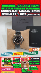 JAM TANGAN BALMER ORIGINAL 7918 MBR - Men LA - Stainless Steel - - Jamdunia / Jam dunia JD18 # BALMER WATCH JAM TANGAN BALMER PRIA 7918 JAM BALMER PRIA 7918 + JAM BALMER 7918 JAM BALMER B7918MBR JAM BALMER ORIGINAL B.7918MBR