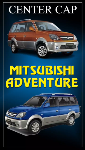 (1-Piece) Center Cap for Mitsubishi Adventure