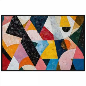 Tranh trừu tượng hiện đại tự do.Tranh treo tường dán tường trang trí nội thất.CGI-1107