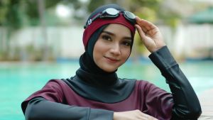 Baju Renang Muslimah Wanita Rocella Swimwear Marina