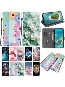 Leather Flip Wallet Cases For Sony Xperia 10 5 1 VII III V VI 2024 2023 10 Plus L3 L4 XZ3 Wallet Stand Phone Cover